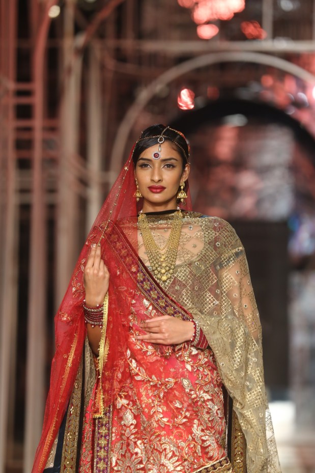 At the India Bridal Fashion Week - Model seen in Tarun Tahiliani Collection 6