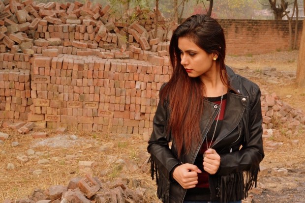 kintyish.com_topshop on jabong fringe leather jacket_biker jacket_1