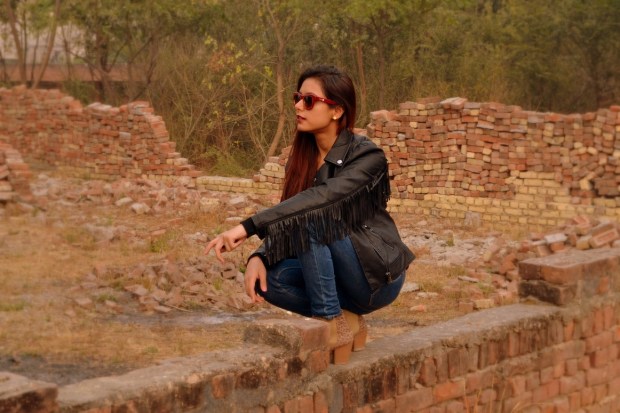 kintyish.com_topshop on jabong fringe leather jacket_biker jacket_7