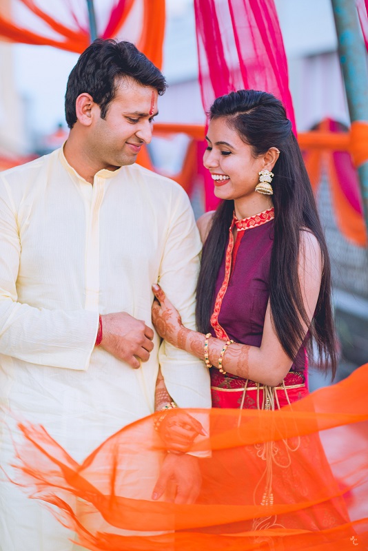 kintyish.com_haldi outfit for the bride &amp; the groom wedding_anumanshiwedding_indian wedding_6