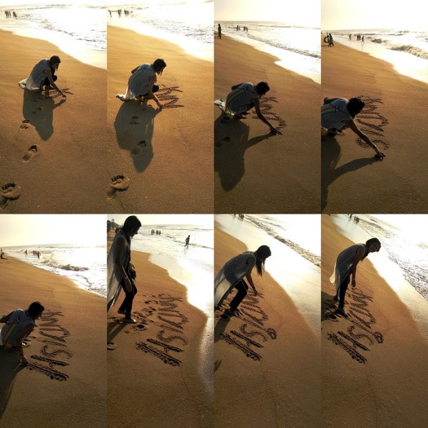 Chennai Mahabalipuram Travel Blog _ Kintyish.com_top best Indian fashion lifestyle travel blog blogger Himanshi Mukhija_11 Mahabalipuram Shore Temple Beach Sand